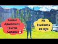 Apartment Tour in Canada| Basic Cost of Housing For PR and Students|$1300 per month| Rental Housing