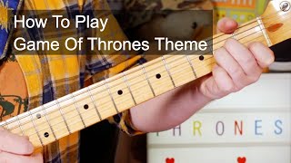 Game Of Thrones Theme - Guitar Flash 3 Jogue