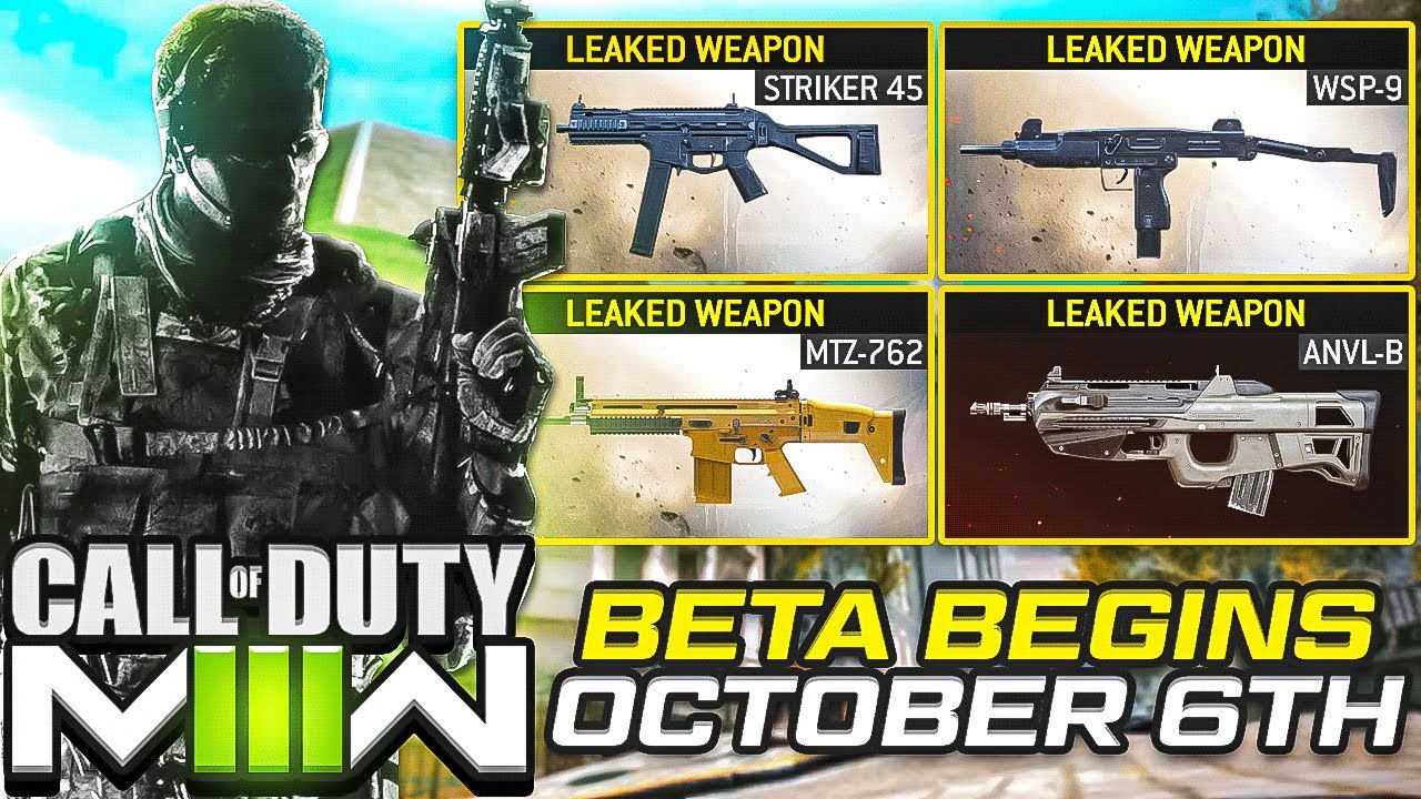 Call of Duty: Modern Warfare III Multiplayer 2023 Open Beta