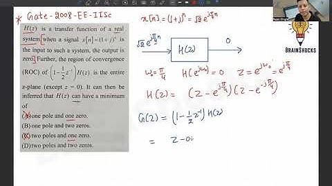 Try to solve this z-Transform Question from GATE 2008 EE IISc Paper? Rajat Kumar UPSC ESE 2022
