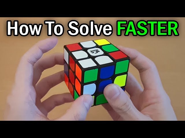 How to Solve the Rubik's Cube FASTER with the [Beginner Method] class=