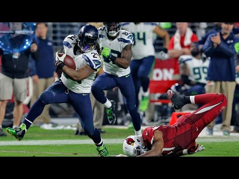 Marshawn Lynch's Does it Again! Beast Quake 2.0 | Seahawks vs. Cardinals | NFL Highlights