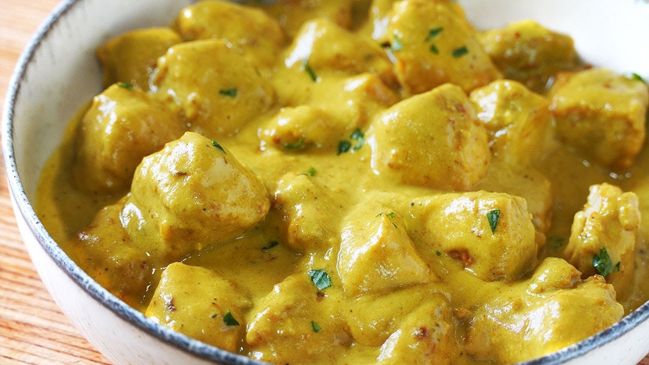 POLLO AL CURRY EN MINUTOS