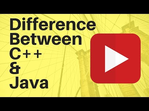 what is the difference between c++ and java