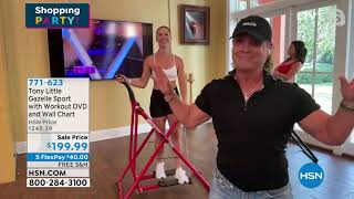 Tony Little Gazelle Sport with Workout DVD and Wall Chart screenshot 4