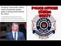 3rd time's a charm. Queensland Police Officer pleads guilty.