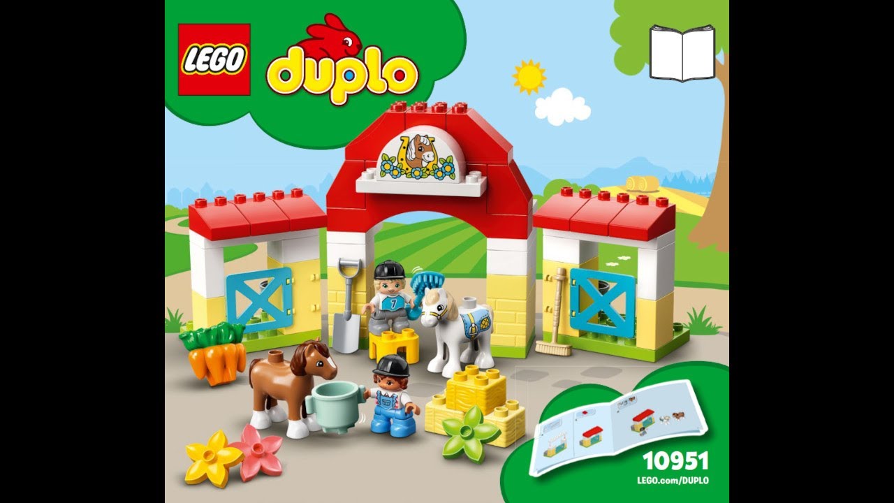 LEGO Instructions | Duplo | 10951 | Horse Stable and Pony Care | Farm