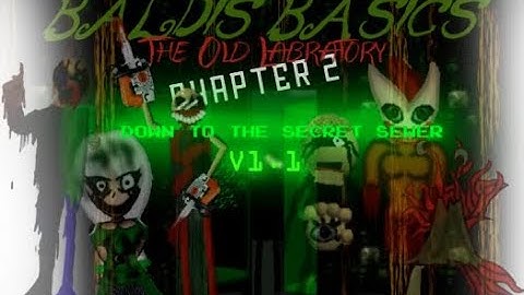The Old Laboratory Chapter 2: Down To The Secret Sewer (Version 1.1)