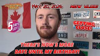 [VLOG] There's now 5 more days until my birthday! May 20, 2026