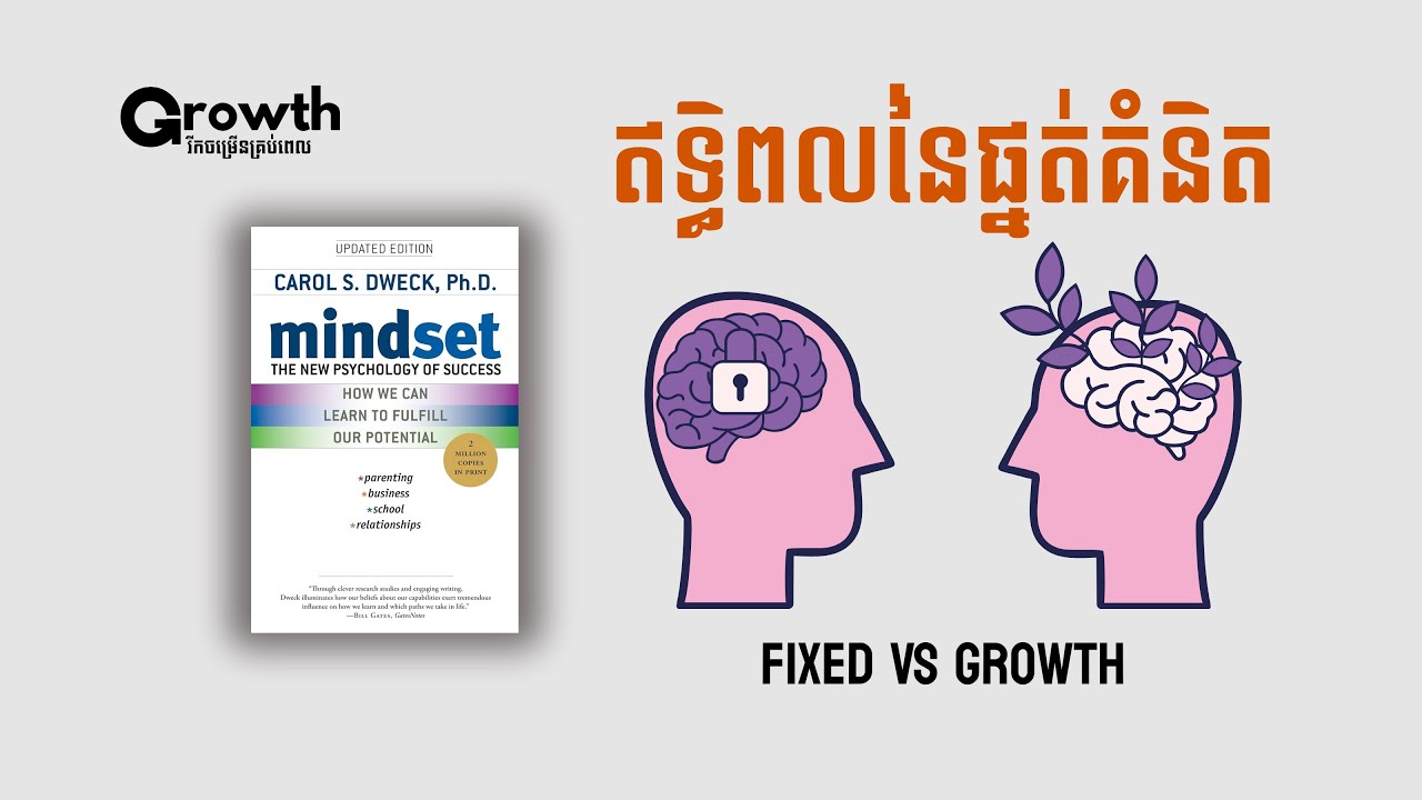 ការអភិវឌ្ឍផ្នត់គំនិតដ៏សំខាន់ Mindset: Psychology Of Success | បកស្រាយសៀវភៅ