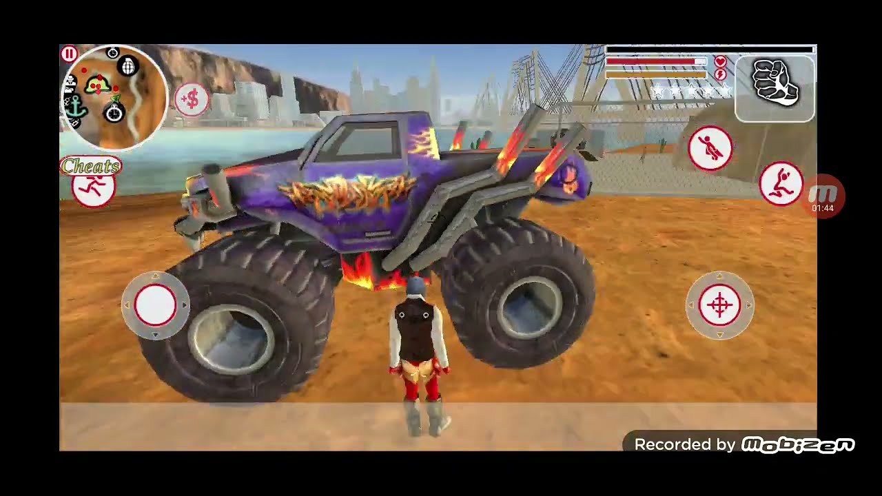 Iron Man Rope Hero Vegas Crime Simulator Android GamePlay #5