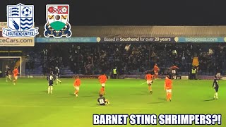 Barnet punish Sluggish Shrimpers?! | Southend United VS Barnet!