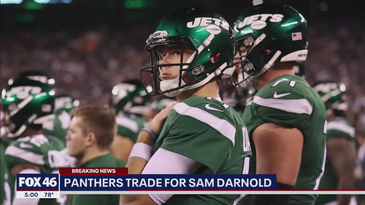 Panthers trade three draft picks for Jets quarterback Sam Darnold YouTube