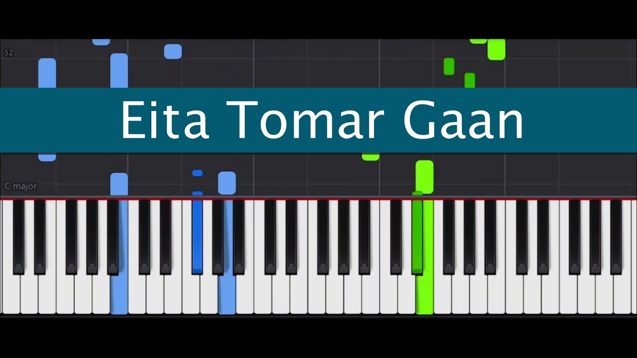 Eita Tomar Gaan Chandrabindoo Piano Tutorial Easy Piano Lesson eita-tomar-gaan-chandrabindoo-piano-tutorial-easy-piano-lesson