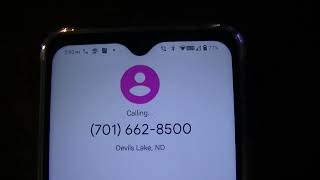 Very weird Number has been disconnected or is no longer in service message
