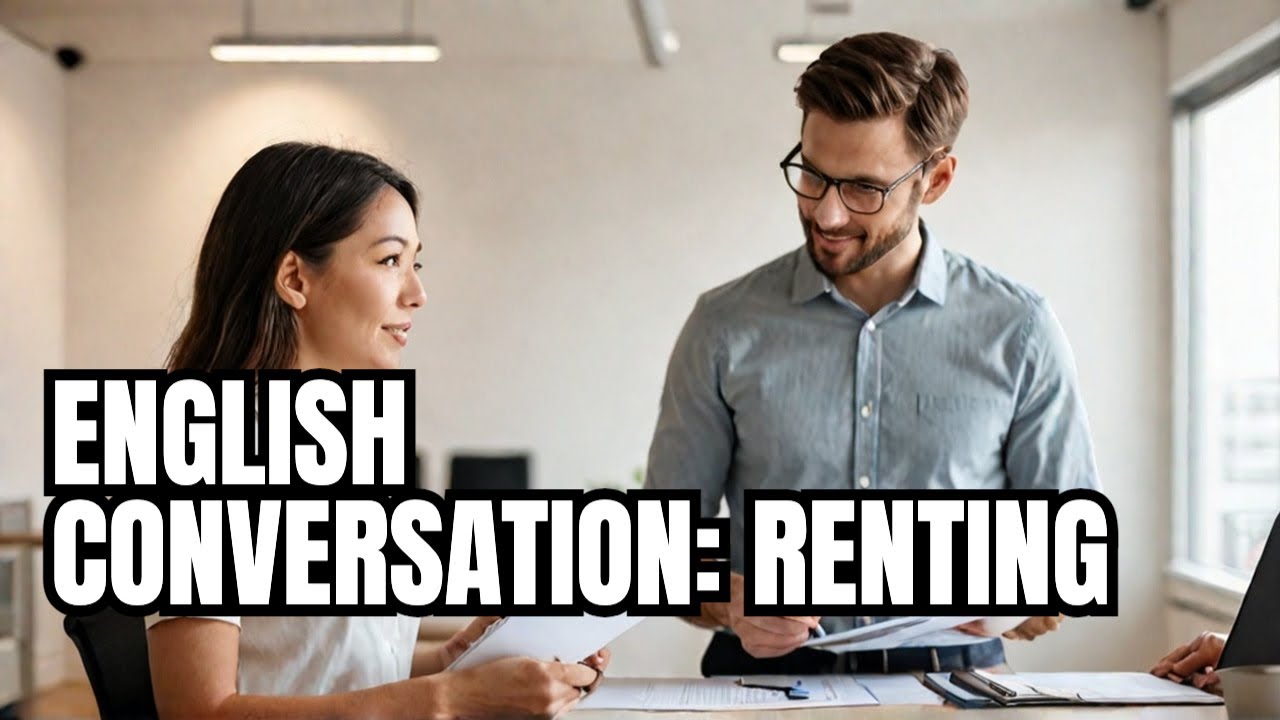 Renting a Flat, Talking to an Estate Agent | English Conversation Practice