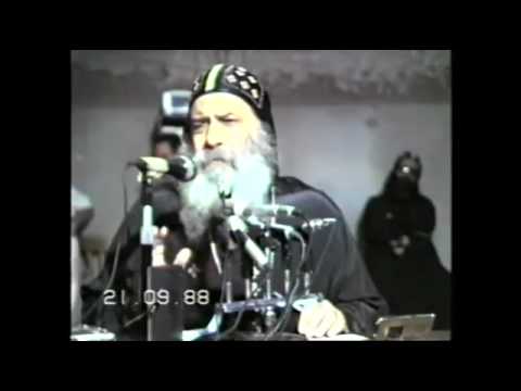 الصليب عظه للبابا شنوده الثالث 1988