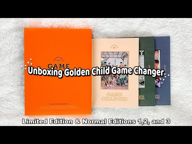GOLDEN CHILD　GAME CHANGER 限定盤　新品未開封 ♡Unboxing Golden Child 골든차일드 2nd Studio Album Game