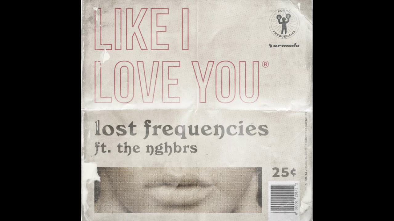 Lost Frequencies Ft The Nghbrs Like I Love You Lyrics