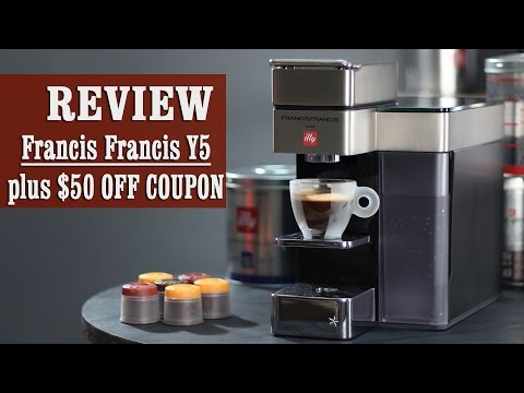 Review + $50 OFF coupon: Francis Francis for illy Y5 iperEspresso Machine