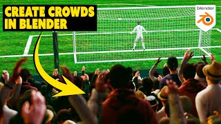Procedural Crowds add-on for Blender: Watch examples
