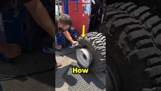 How Mechanics Fit Tyres Using Fire