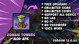 ZOMBIE TOWERS MOD APK [ NO PW ] || VERSION 13.0.53 screenshot 3