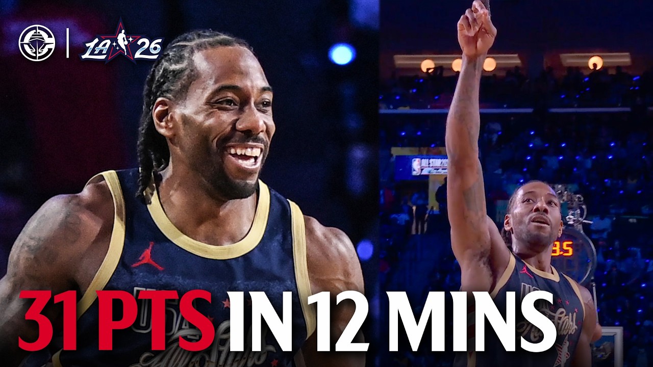 Kawhi Leonard Went CRAZY in the NBA All-Star Game 🤯