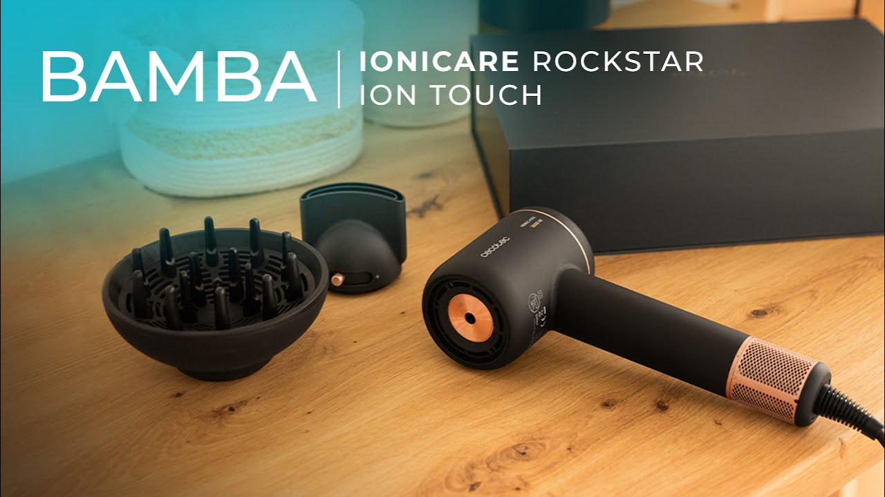 Hair dryer brushless Bamba IoniCare RockStar Ion Touch 