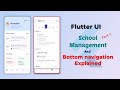 School management flutter ui  speed coding  part 2