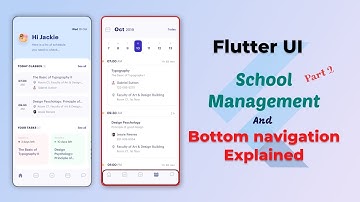 School Management Flutter UI - Speed Coding - Part 2