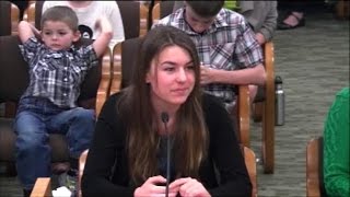 Student Testimony: SB612 Require Dyslexia Screening