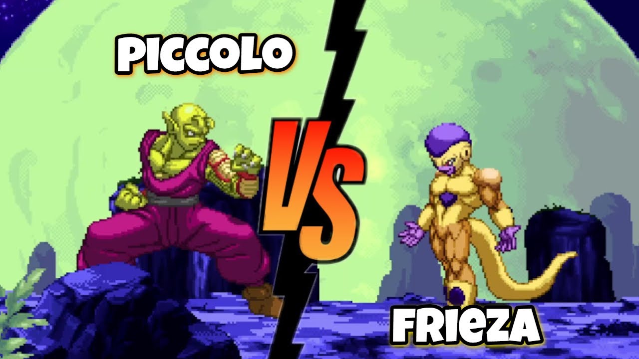 Golden frieza Vs Orange piccolo dragon ball fights / mugen YouTube