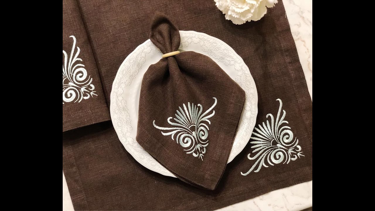 Мастер-класс/Шьём кухонный текстиль/Салфетка изо льна