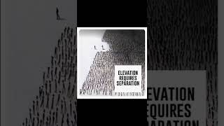 Elevation requires separation! #pryoritymalecares