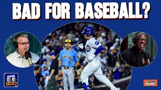 Does a position player pitching ruin the competitiveness and entertainment value of an MLB game?