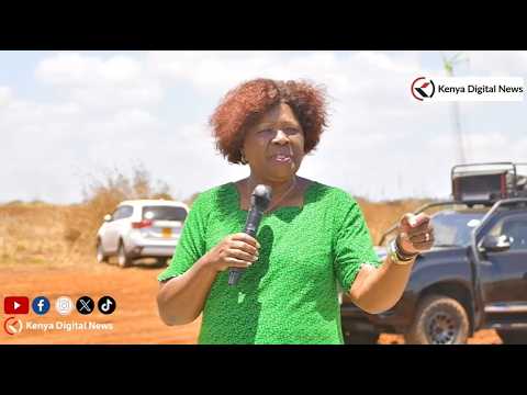 CS Lands Alice Wahome launches Sh.300 million Murang'a South Land Registry office.