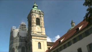 Weingarten, Basilika; 20.9.2012, 12:00: Uhrschlag und Angelus