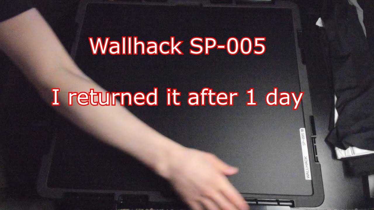 WALLHACK SP-005 UNBOXING & REVIEW - YouTube