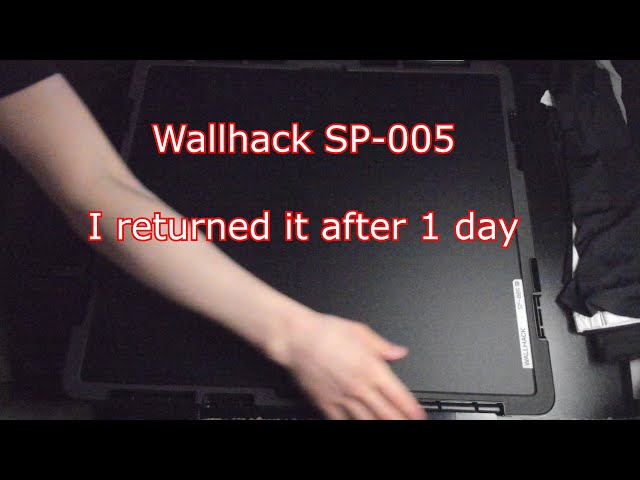 WALLHACK SP-005 UNBOXING & REVIEW - YouTube