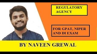Details DRUG REGULATORY AGENCY || FOR GPAT, NIPER, DI AND PHARMACIST EXAM. News