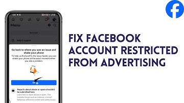 How To Fix Facebook Account Restricted From Advertising 2024