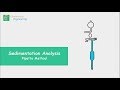 Pipette Method - Sedimentation Analysis