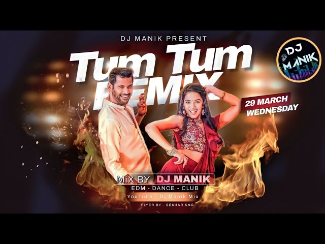 DJ Manik 2023 | Tum Tum Remix | EDM Hot Dance Mix | Enemy (Tamil) | Vishal,Arya class=