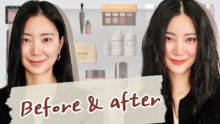 跟我一起画个妆｜before & after + 2023 好用彩妆+空瓶记｜化妆技巧｜护肤｜护发｜推荐