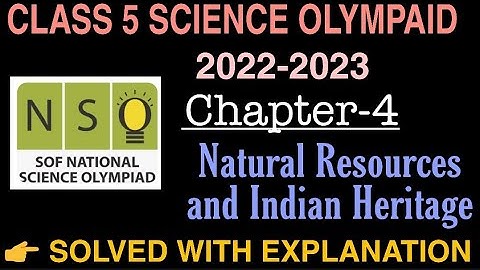 Class 5 NSO SOLVED ANSWERS WITH EXPLANATION| SOF | Sample paper (2022-2023)|@Vedh Academy