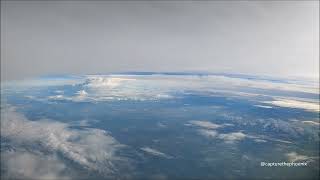 Cruising by the Thunder Cloud at 36,000 Feet