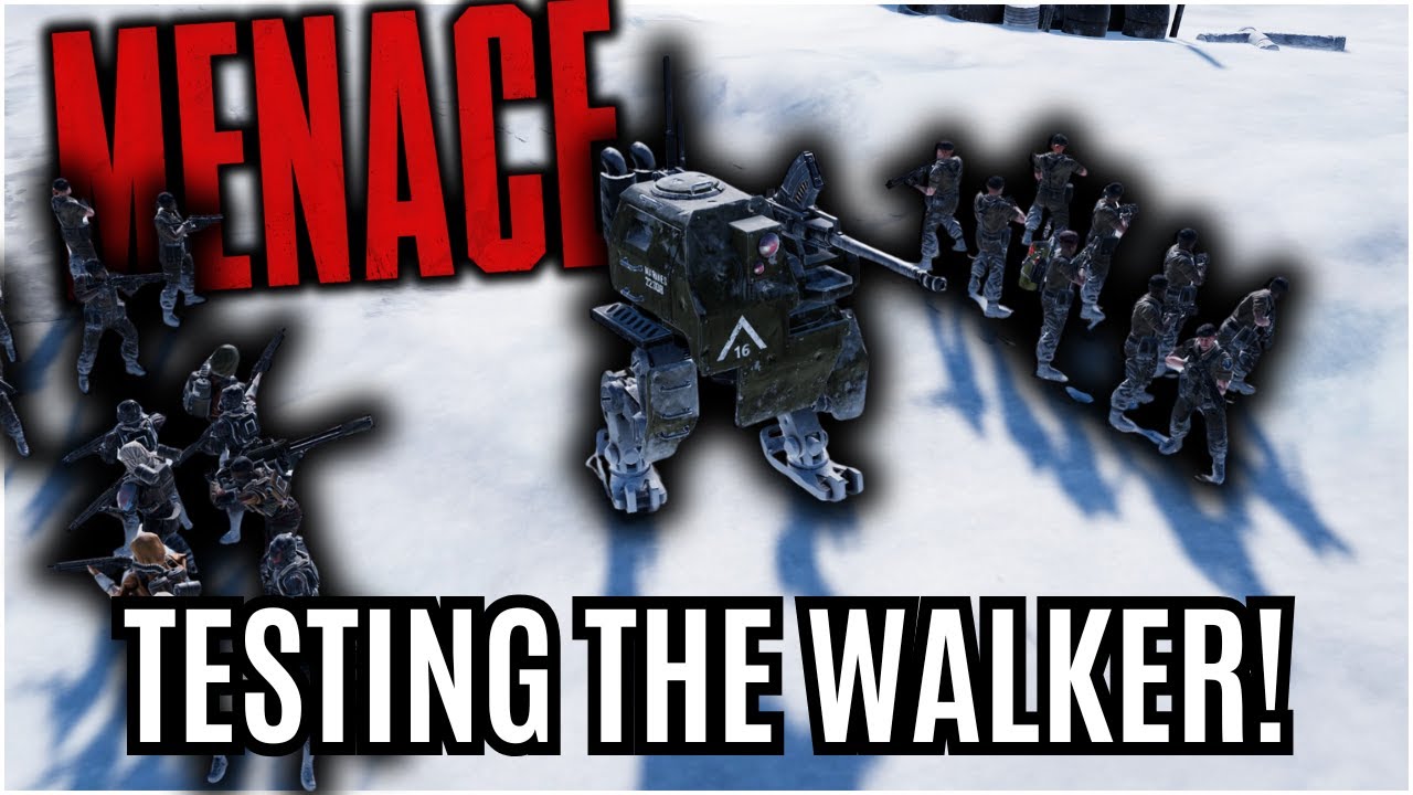 The Walker Has Entered The Battlefield! | MENACE New Early Access Gameplay