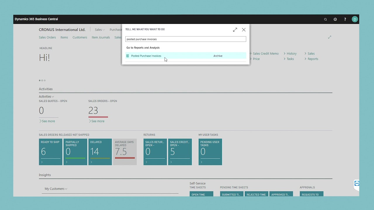 Process Purchase Returns or Cancellations in Dynamics 365 Business ...