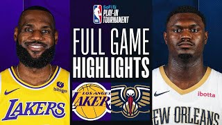 LA Lakers vs New Orleans Pelicans Full Game Highlights | Apr 16 | NBA Play-in Tournament 2024